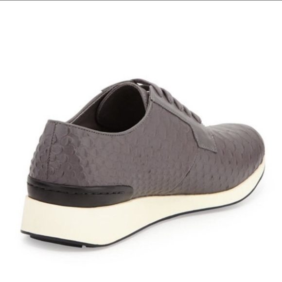 Vince Rayner Python-Print Trainer Sneaker, Ceramic - Picture 3 of 4